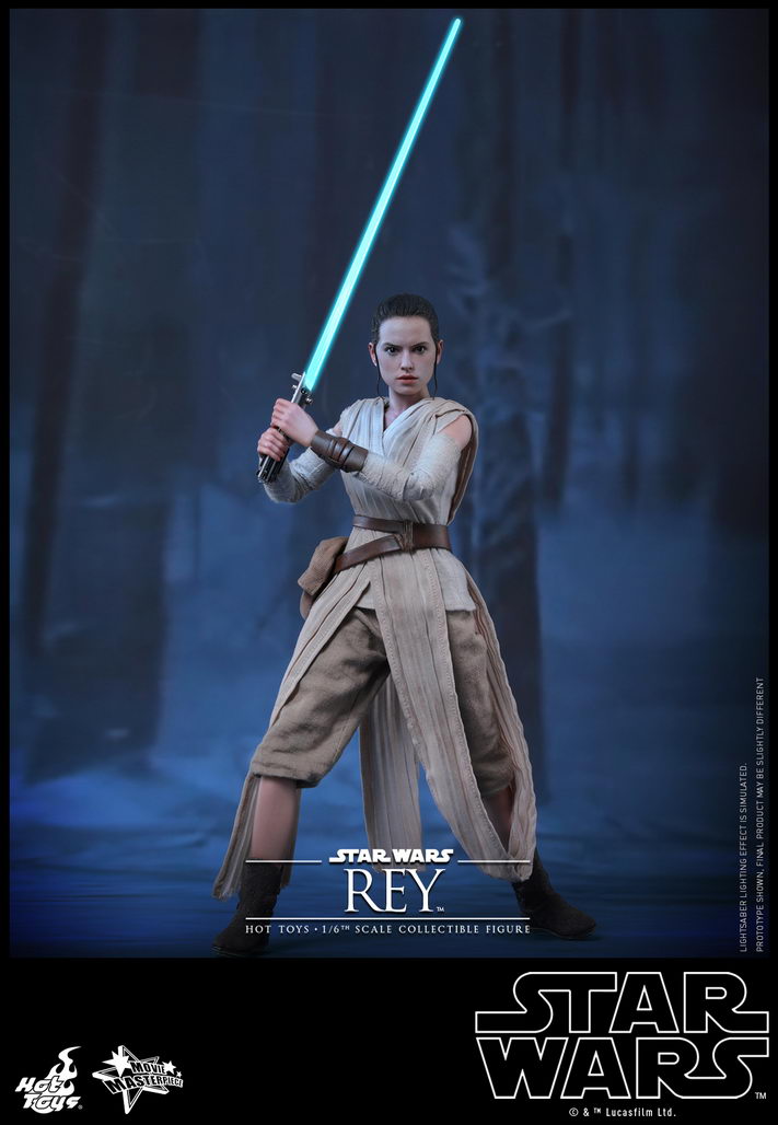 Hot Toys Star Wars The Force Awakens 1 6th Scale Rey Collectible